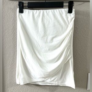 NWT Sparkly Ruched Skirt